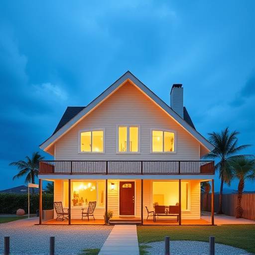 A visual representation of different financial goals: a house, a diploma, a vacation, and retirement savings