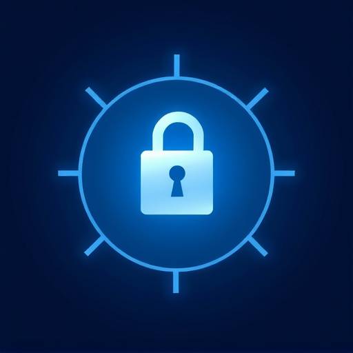 Illustration showing a secure mobile transaction with a lock icon representing safety.